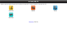 Tablet Screenshot of herricksmedical.com